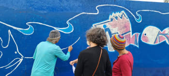 Healy Arts mural