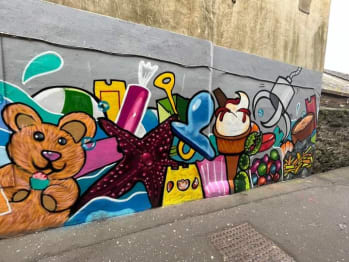 Mural in Saltcoats