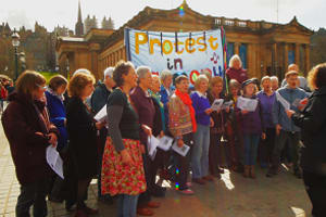 Protest in Harmony
